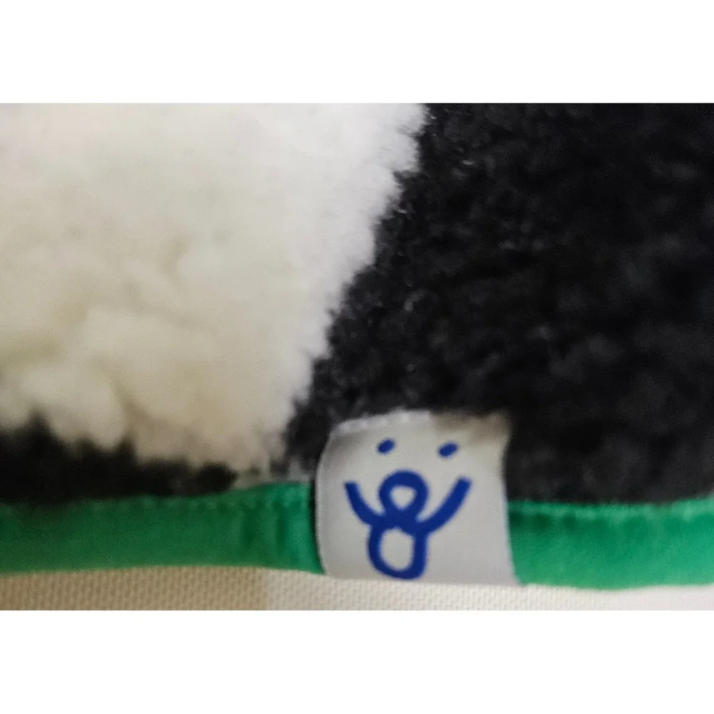 Oodles Dog Apparel Fleece Small Black White Checkered‎ Green Trim 10-18 lbs NEW